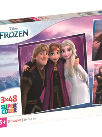 Produit 3 Puzzles - La Reine Des Neiges Image