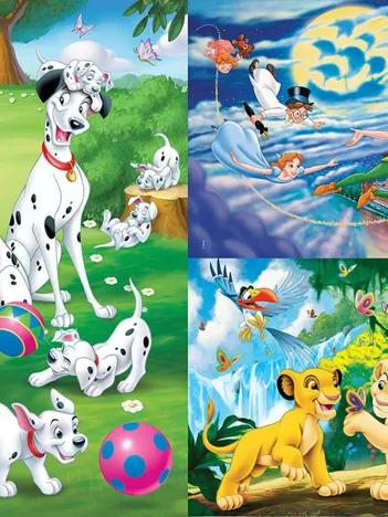 Produit 3 Puzzles - Disney Image
