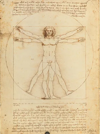 Produit Léonard De Vinci : L'Homme de Vitruve Image