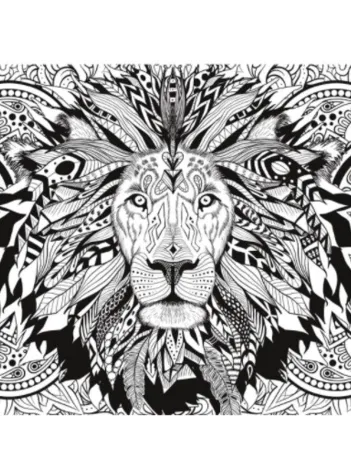 Produit 3D Colour Therapy Puzzle - Lion Image