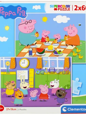 Produit 2 Puzzles - Peppa Pig Image