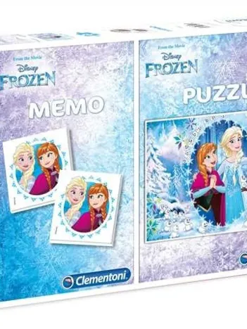 Produit Puzzle La Reine des Neiges + Memo Image