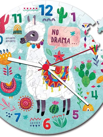 Produit Puzzle Horloge - Lama Image