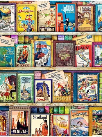 Produit Puzzle en Bois - Guides de voyage du monde Image