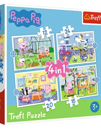Produit 4 in 1 - Holiday reccolection - Peppa Pig Image