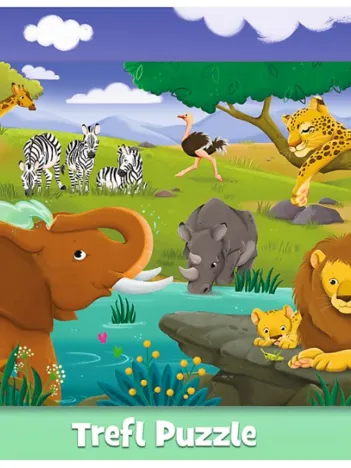 Produit Puzzle Cadre - Savane Image