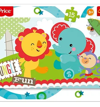 Produit Puzzle Cadre - Animaux de la Jungle Image