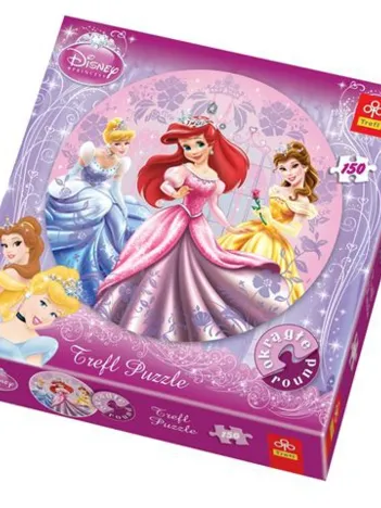 Produit Puzzle Rond : Les Princesses Disney Image