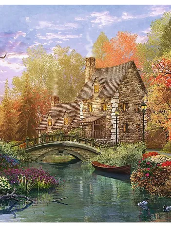 Produit Dominic Davison : Cottage by the Lake Image
