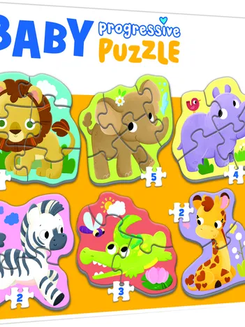 Produit 6 Puzzles - Safari Image