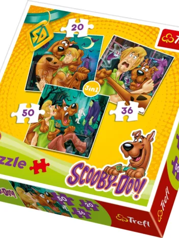Produit 3 Puzzles en 1 : Samy et Scooby-Doo Image