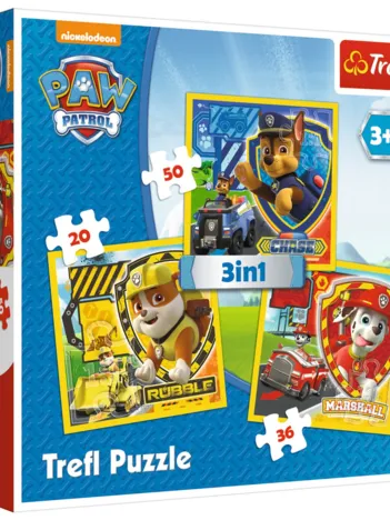 Produit 3 Puzzles - Pat'Patrouille Image