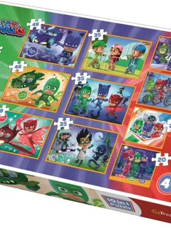 Produit Mega Pack 10 Puzzles - PJ Masks Image