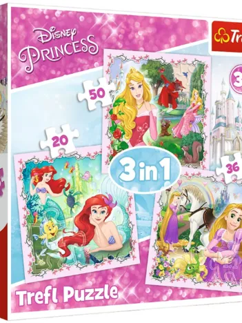 Produit 3 Puzzles - Disney Princess Image
