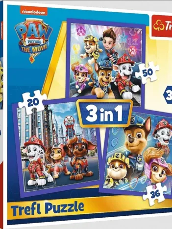 Produit 3 Puzzles - Pat Patrouille Image