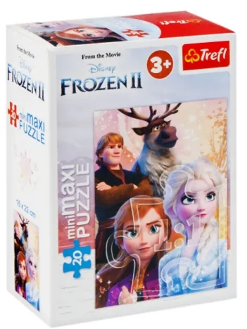Produit MiniMaxi Puzzle - La Reine des Neiges Image