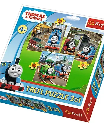 Produit 3 Puzzles - Thomas & Friends Image