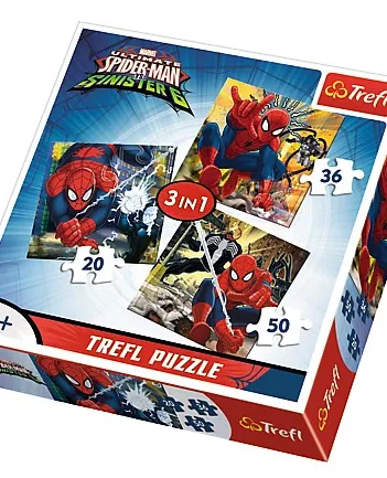 Produit 3 Puzzles - Spider-Man Image