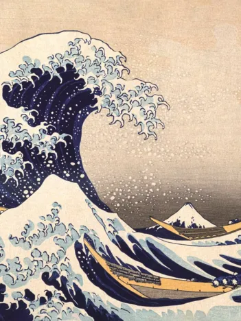 Produit Pièces XXL - Puzzle Bois - La Grande Vague Au Large De Kanagawa - Hokusai Katsushika Image