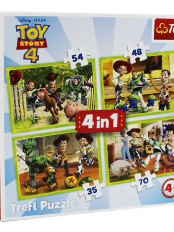 Produit 4 Puzzles - Toy Story 4 Image