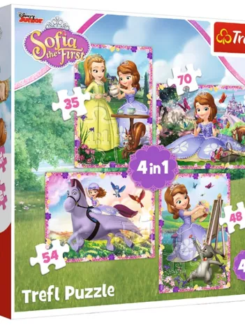Produit 4 Puzzles - Sofia The First Image