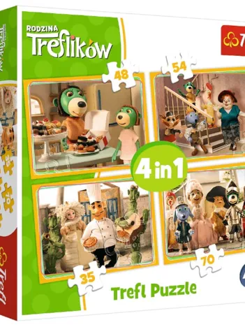 Produit 4 Puzzles - Treflikow Image