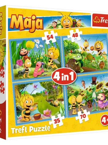 Produit 4 Puzzles - Maya l'Abeille Image