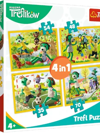Produit 4 Puzzles - Treflikow Image