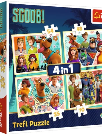 Produit 4 Puzzles - Scooby Doo Image