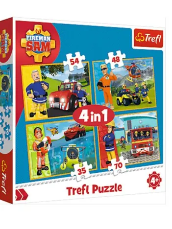Produit 4 in 1 - Fireman Sam to the Rescue Image