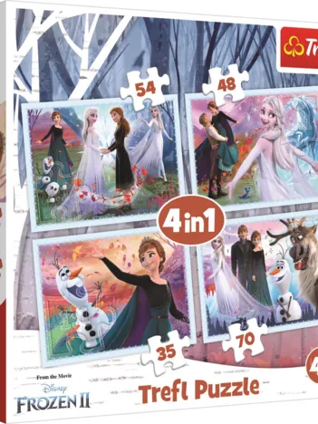 Produit 4 Puzzles - La Reine des Neiges 2 Image