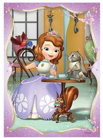 Produit 4 Puzzles - Disney Princesse Sofia Image