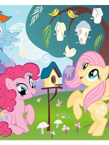 Produit My Little Pony - Puzzle + Stickers Image