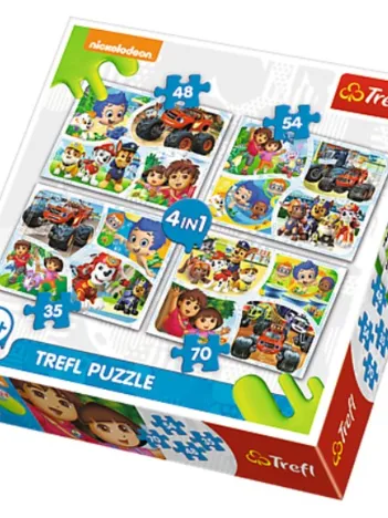 Produit 4 Puzzles - Dora Image