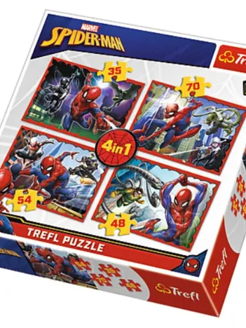 Produit 4 Puzzles - Spider-Man Image