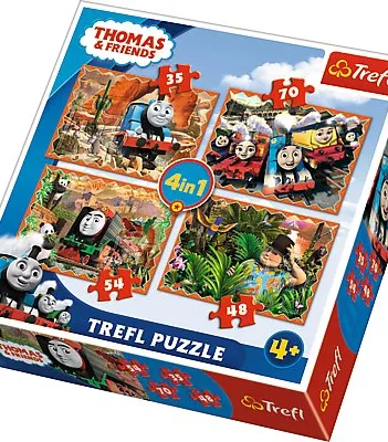 Produit 4 Puzzles - Thomas & Friends Image