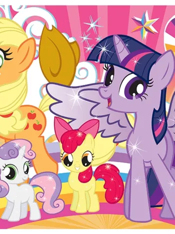 Produit 2 Puzzles Lumi Color - My Little Pony Image