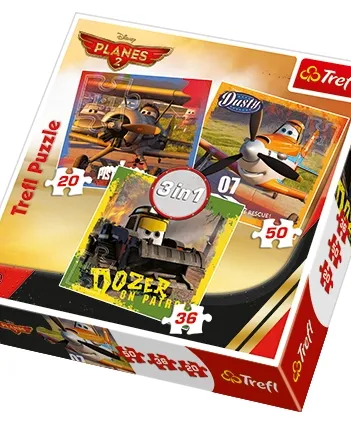 Produit 3 Puzzles - Planes Image