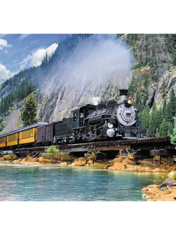 Produit Train dans la Montagne Image