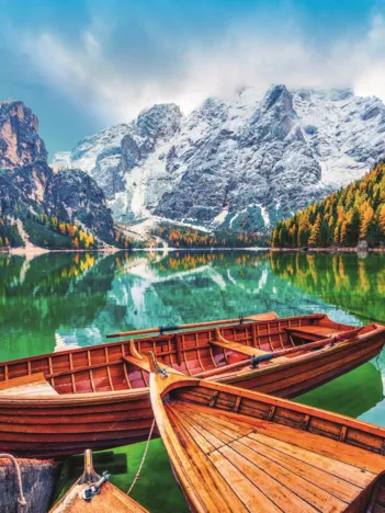 Produit Lac De Braies, Italie Image