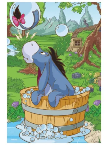 Produit Winnie l'Ourson : Bourriquet dans son bain Image