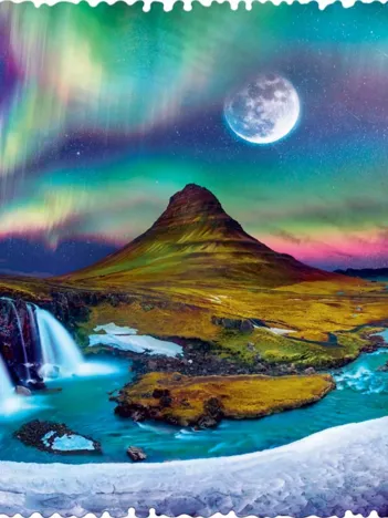 Produit Crazy Shapes - Aurora over Iceland Image