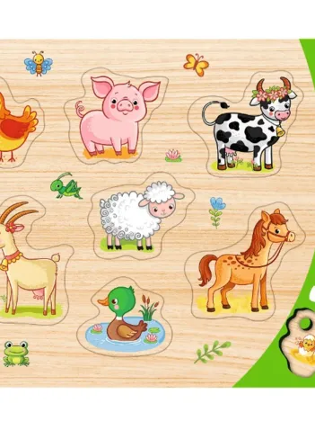 Produit Puzzle Cadre - Animaux de la Ferme Image