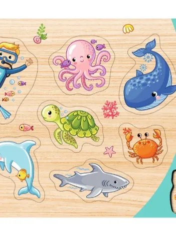 Produit Puzzle Cadre - Animaux Marins Image