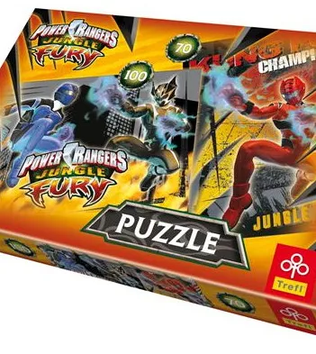 Produit 2 Puzzles Power Ranger Image