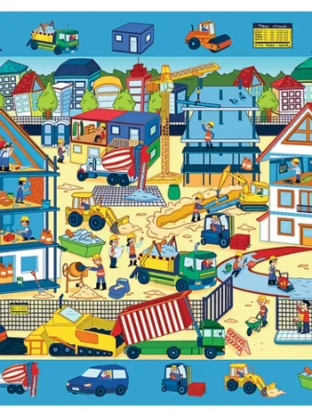 Produit Puzzle Observation - Chantier de Construction Image