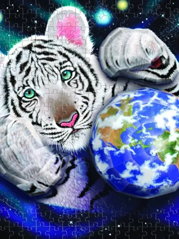 Produit Puzzle 3D - Le tigre de Schimmel Image