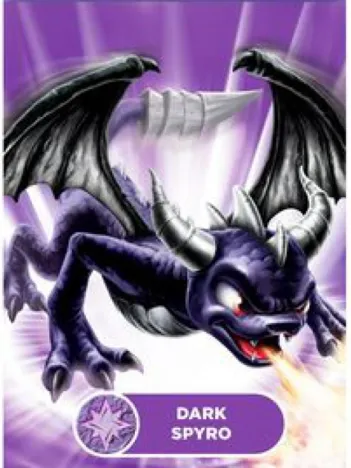 Produit Skylanders Giants connectable - Dark Spyro Image