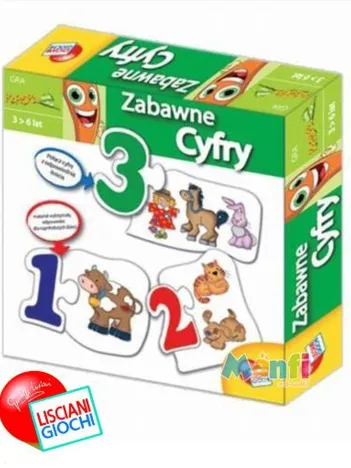 Produit Puzzle éducatif pour appendre à compter (Instructions en Polonais) Image