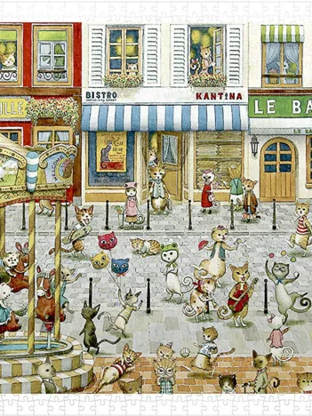 Produit Puzzle en Plastique - Smart - Cat's Paradise Image